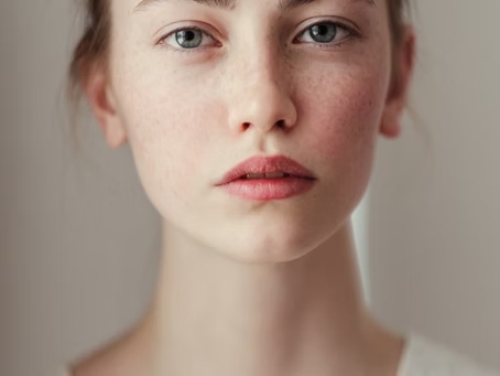 Young girl studio picture